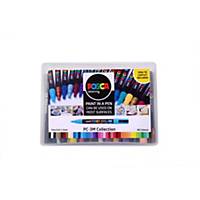 Posca - PC-3M Fine Bullet Tip - Paint Markers Assorted Colours - Classpack of 40