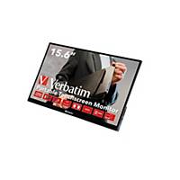 Verbatim Portable Touchscreen Monitor 15.6  Full HD 1080p Metal Housing
