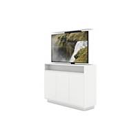 AV Lift Cabinet - 55  White, for TVs and Displays