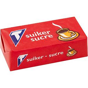 Sachet individuel - sucrette - stick de sucre dans un présentoir