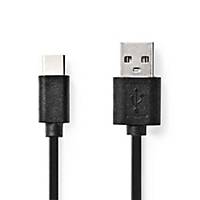 USB-A to USB-C Cable - Male to Male - 480 Mbps - Copper Core 1.00 m