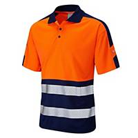 LEO Watersmeet ISO 20471 Class 1 Dual Colour Coolviz Plus Polo Shirt Y/N 6XL