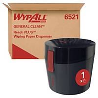 Distributeur d essuie-mains bobine Wypall Reach Plus - dévidage central -  noir