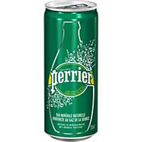 Perrier sparkling water can 33 cl - pack of 24