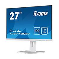 Monitor IPS de 27  iiyama Prolite XUB2792QSU-W5 - 16:9 - HDMI - blanco mate