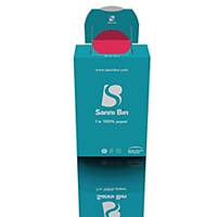 Sanni Bin Sanitary Disposal Flat Pack Hygiene Bin - Pack of 10