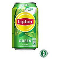Lipton Ice Tea Green, blikje 33cl, per 24 stuks
