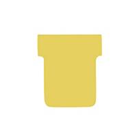 T-Cards Size 2 Yellow 60 X 85mm 170gsm - Pack of 100