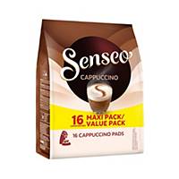 Senseo® Cappuccino coffee pads, pack of 16 pads