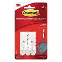 3M Command 17065-ES Wire Hooks - Medium