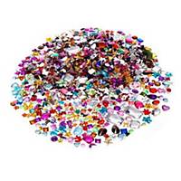 Acrylic Gemstones Assorted - Pack of 500