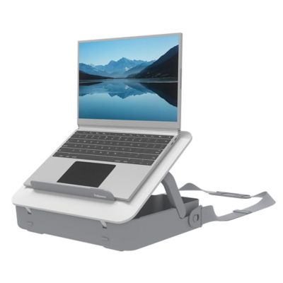 Fellowes Laptop Carry Case - Breyta Laptop Case with Laptop Riser - White