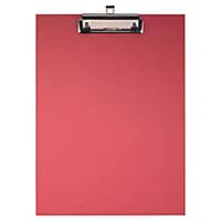Carpeta con pinza Exacompta - A4 - cartón - rojo