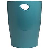 Waste-paper basket  Exacompta Ecobin Skandi, 15l, with handles, pacific blue