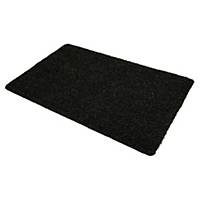 Paperflow Nevada Doormat - Black, 100 x 150cm