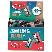 Maped Smiling Planet Pencil Sharpener - Pack of 75