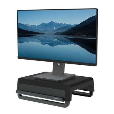 Fellowes Monitor Riser - Breyta Monitor Stand for 15KG Monitors - Black