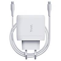 Trust maxo universal charger USB-C 65W, white