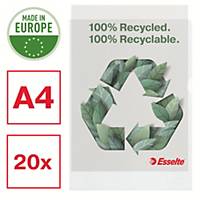 Esselte Recycled A4 Folders - Pack of 20