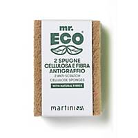 Mr.Eco anti-scratch cellulose sponges, 2 pieces