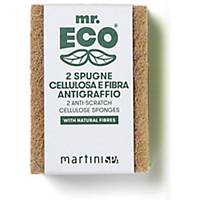 Mr.Eco anti-kras sponsjes van cellulose, 2 stuks