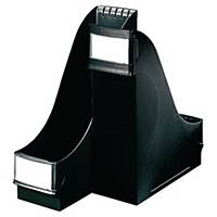 Porte-revues Leitz 2425 extra large en plastique, dos 98 mm, noir