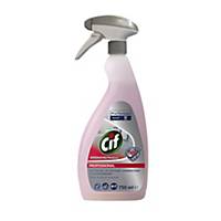 Nettoyant désinfectant sanitaire Cif Professionnel 4 en 1 - spray de 750 ml