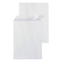 Bags 240x340mm peel and seal 120g extra white - box of 250