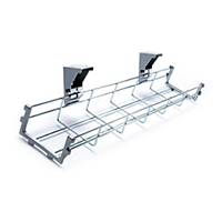 Drop down cable management tray 1200mm long,Delivery Only