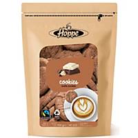 Hoppe Fairtrade Double Chocolate koekjes, zak van 900 g