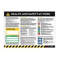 Health & Safety At Work Guide Safety Poster