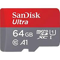 SanDisk Ultra microSD UHS-I A1 Card 64GB