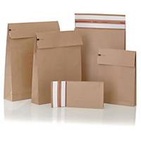 E-handelspose i papir Bong C5, 229 x 162 x 40 mm, brun, pakke a 250 stk.