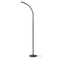 Stojaca LED lampa Rabalux Adelmo, 10 W, 140 cm, čierna