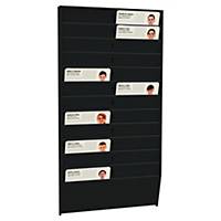 Porte-badge mural Paperflow - 24 cases - noir