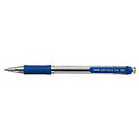 Guľôčkové pero Uni-ball SN101, klikacie, 0,7 mm, modré