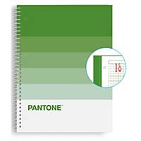 Cuaderno espiral Escolofi Pantone Basic - A4 - 80 hojas  -  5 x 5 mm - nature