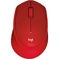 LOGITECH M331 SILENT MOUSE RED