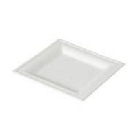 Verive cane plate, white, square 20x20 cm, pack of 50
