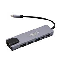 ANITECH RA502 HUB USB-C 5 IN 1