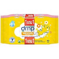 PACK 1+1 DMP WET WIPE 80 SHEETS