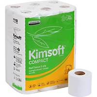 KIMSOFT TOILET PAPER ROLLS 2 PLY 14.5M PACK OF 24