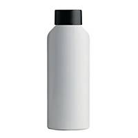 Vandflaske Aida, aluminium, hvid, 0,5 l