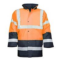 Ardon® REF602 fényvisszaverő téli dzseki, méret 2XL, narancssárga