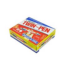 PK12 HORSE PERMANENT MARKER TWIN TIP RED