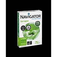 Navigator Eco-Logical A4 80g White Paper - Box of 5 Reams (2500 Sheets)
