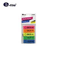 E-FILE CSN08 SIGN HERE FLAGS 12X45MM