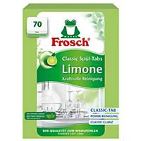 Umweltfreundliche Tabs für die Spülmaschine Frosch Classic, Limone, 70 Stück