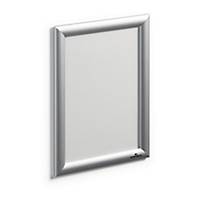 Durable Aluminium Snap Frame Sign and Poster Holder A4 - Silver