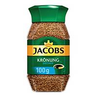 Kawa rozpuszczalna Jacobs Krönung, bezkofeinowa, 100 g